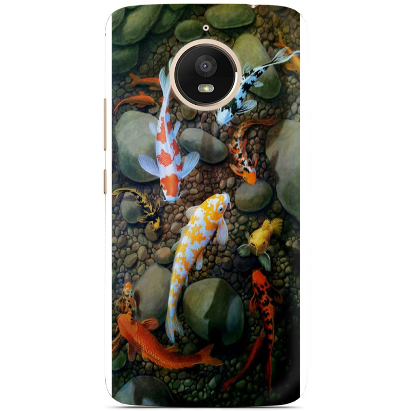 Чехол Uprint Motorola Moto E Plus XT1771 Underwater Koi