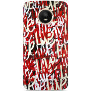 Чехол Uprint Motorola Moto E Plus XT1771 Love Graffiti