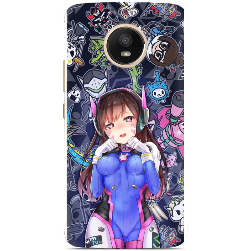 Чехол Uprint Motorola Moto E Plus XT1771 Overwatch D.VA