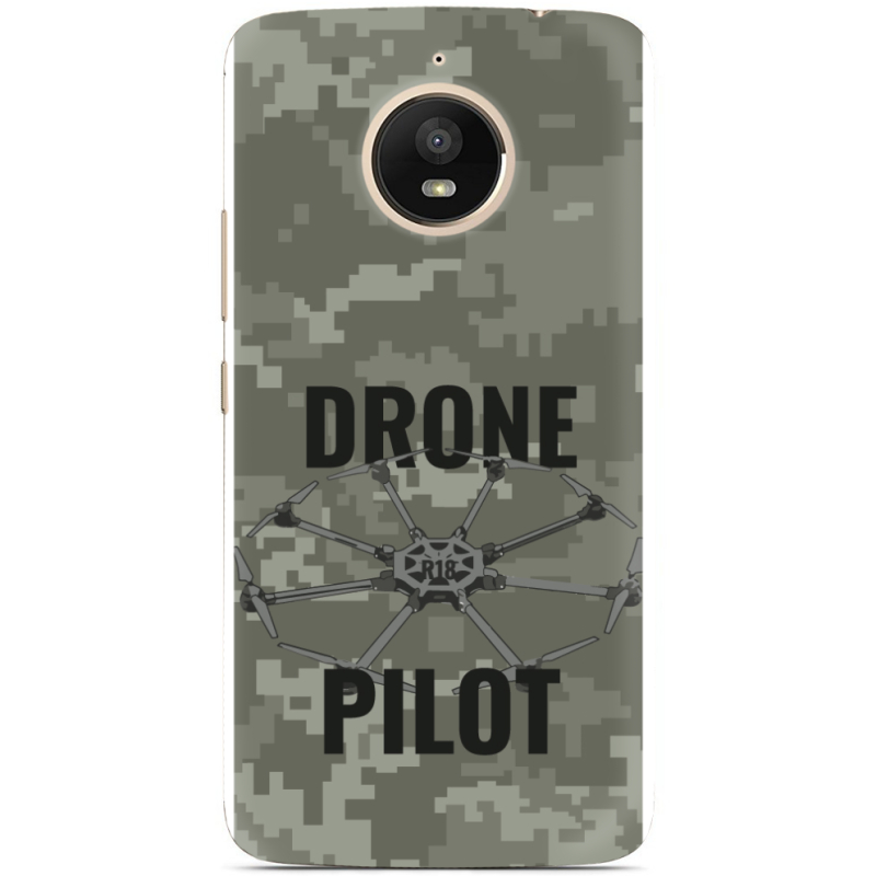 Чехол Uprint Motorola Moto E Plus XT1771 Drone Pilot