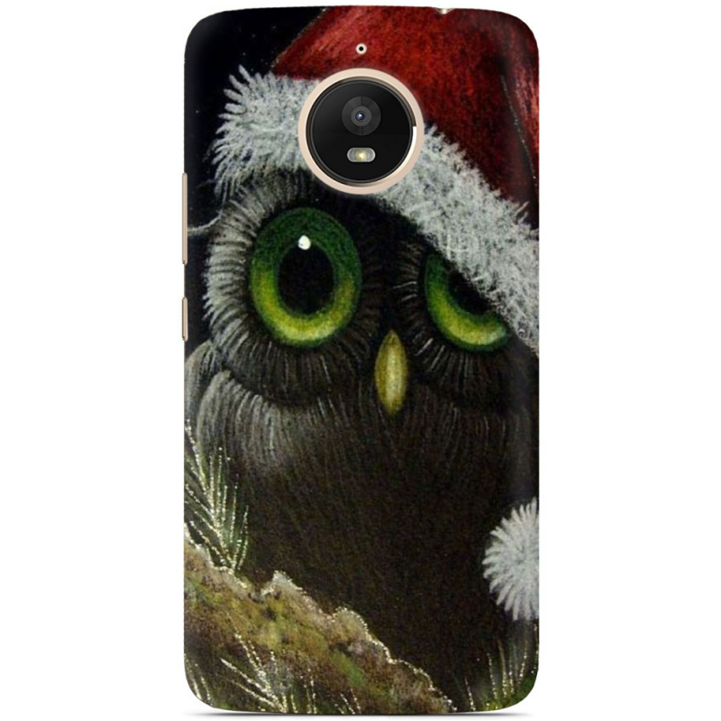 Чехол Uprint Motorola Moto E Plus XT1771 Christmas Owl