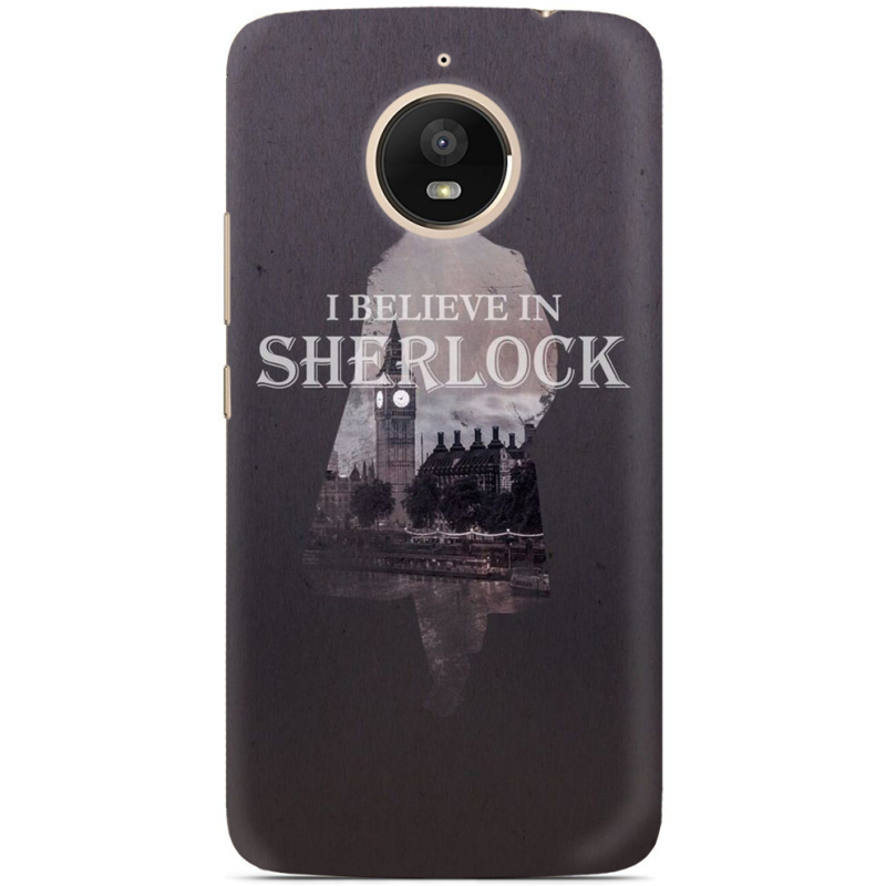 Чехол Uprint Motorola Moto E Plus XT1771 Sherlock