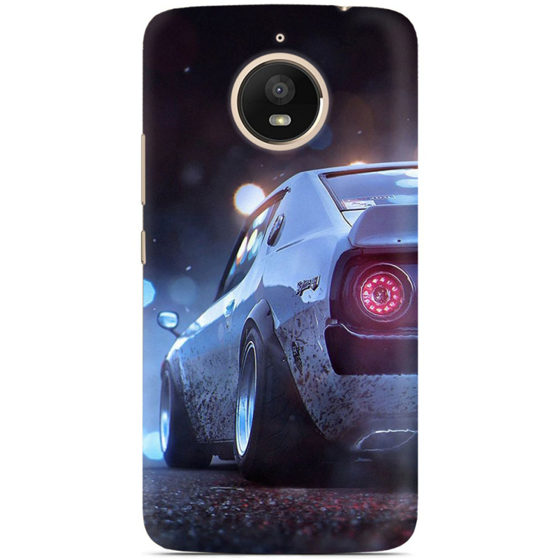 Чехол Uprint Motorola Moto E Plus XT1771 Silver Car