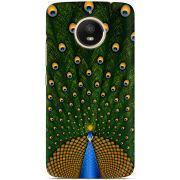 Чехол Uprint Motorola Moto E Plus XT1771 Peacocks Tail