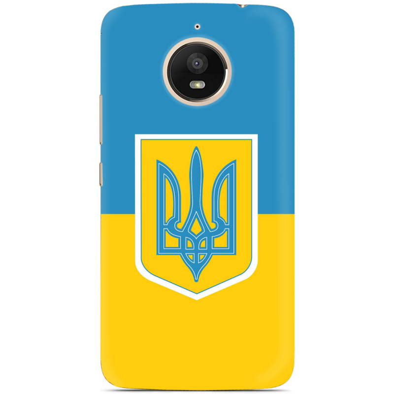 Чехол Uprint Motorola Moto E Plus XT1771 Герб України