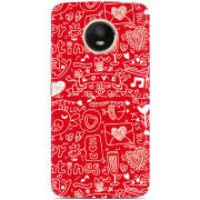 Чехол Uprint Motorola Moto E Plus XT1771 Happy Valentines