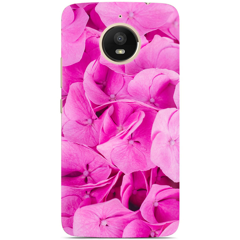 Чехол Uprint Motorola Moto E Plus XT1771 Pink Flowers