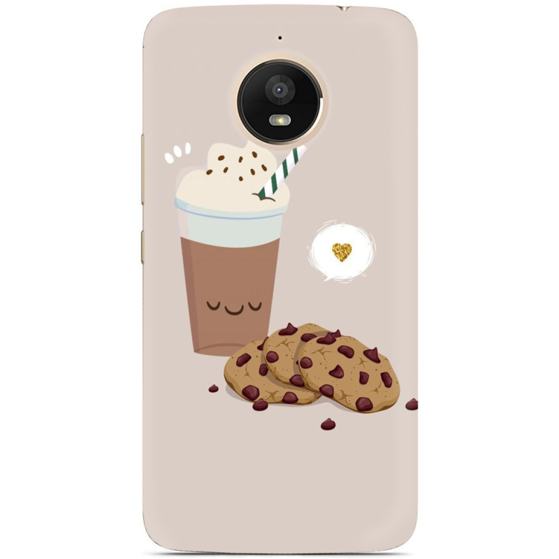 Чехол Uprint Motorola Moto E Plus XT1771 Love Cookies