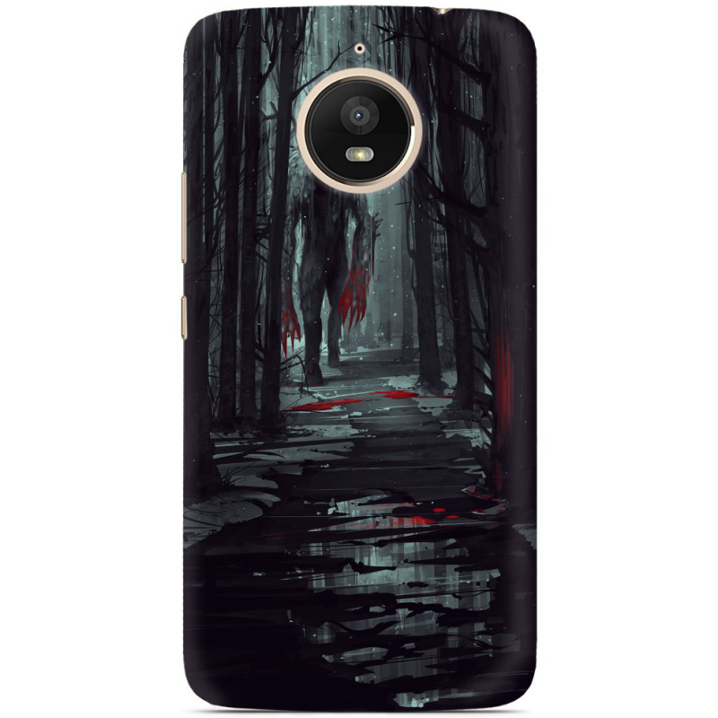 Чехол Uprint Motorola Moto E Plus XT1771 Forest and Beast