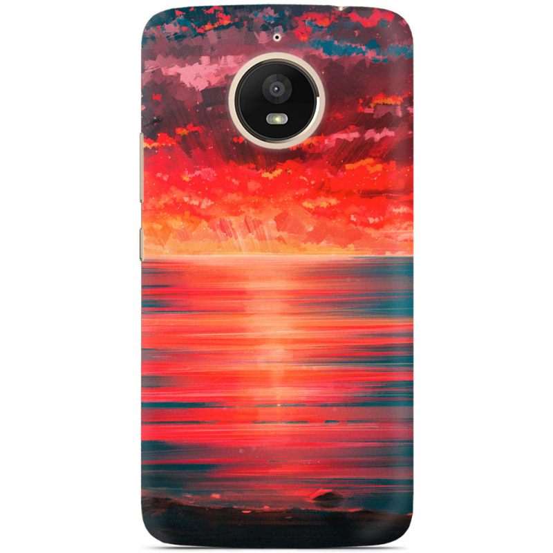 Чехол Uprint Motorola Moto E Plus XT1771 Seaside b