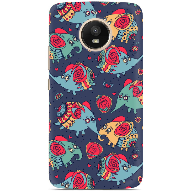 Чехол Uprint Motorola Moto E Plus XT1771 Flying Elephants