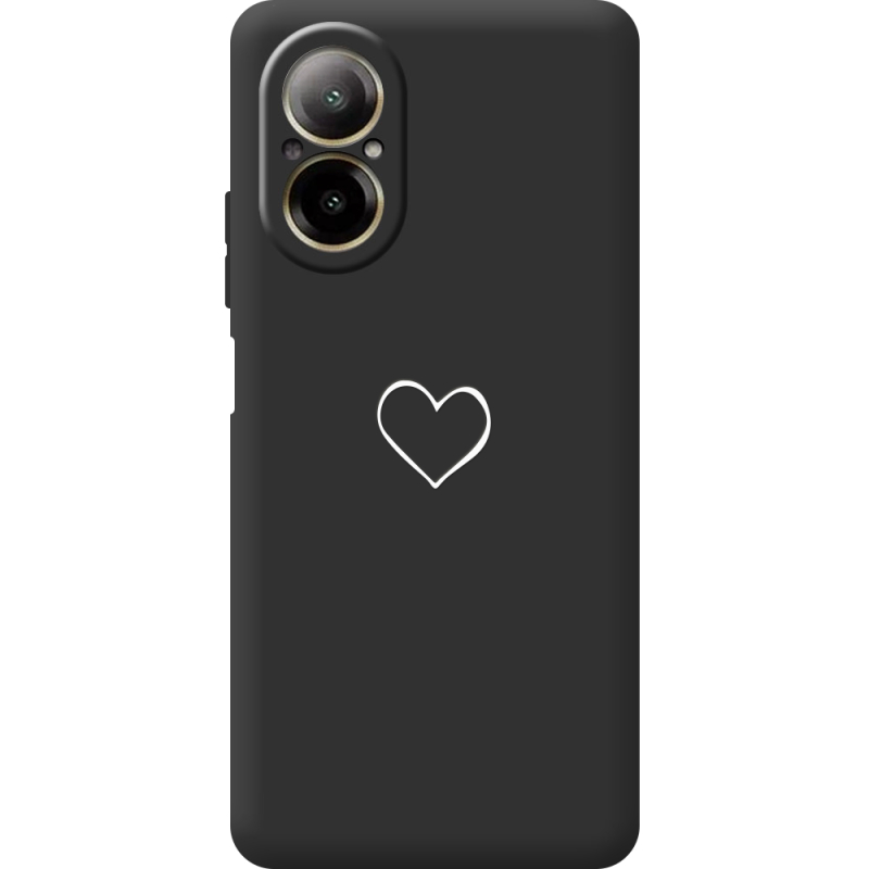 Черный чехол BoxFace Realme C67 My Heart