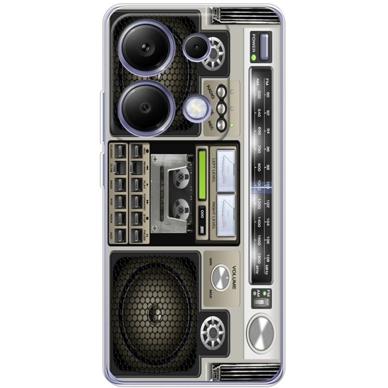 Чехол BoxFace Poco M6 Pro Old Boombox