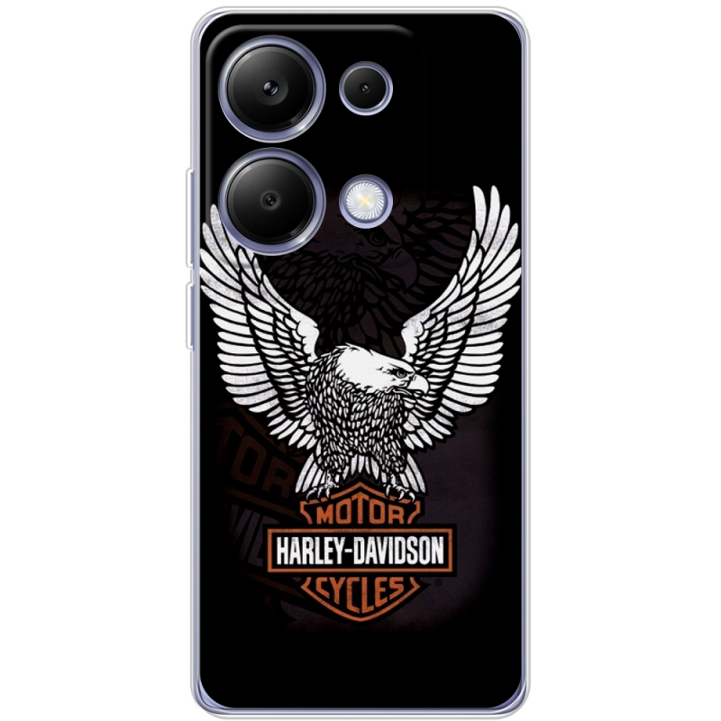 Чехол BoxFace Poco M6 Pro Harley Davidson and eagle