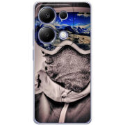 Чехол BoxFace Poco M6 Pro snowboarder