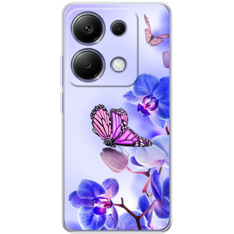 Чехол BoxFace Poco M6 Pro Orchids and Butterflies