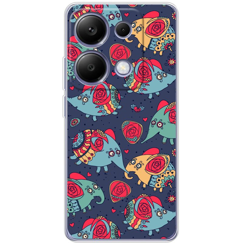 Чехол BoxFace Poco M6 Pro Flying Elephants