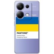 Прозрачный чехол BoxFace Poco M6 Pro Pantone вільний синій