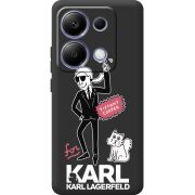 Черный чехол BoxFace Poco M6 Pro For Karl