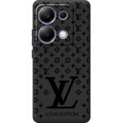 Черный чехол BoxFace Poco M6 Pro LV Style