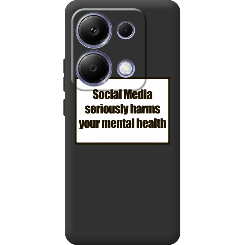 Черный чехол BoxFace Poco M6 Pro 