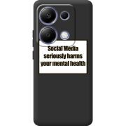 Черный чехол BoxFace Poco M6 Pro 