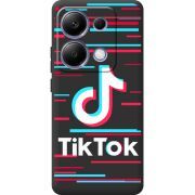 Черный чехол BoxFace Poco M6 Pro Tik Tok