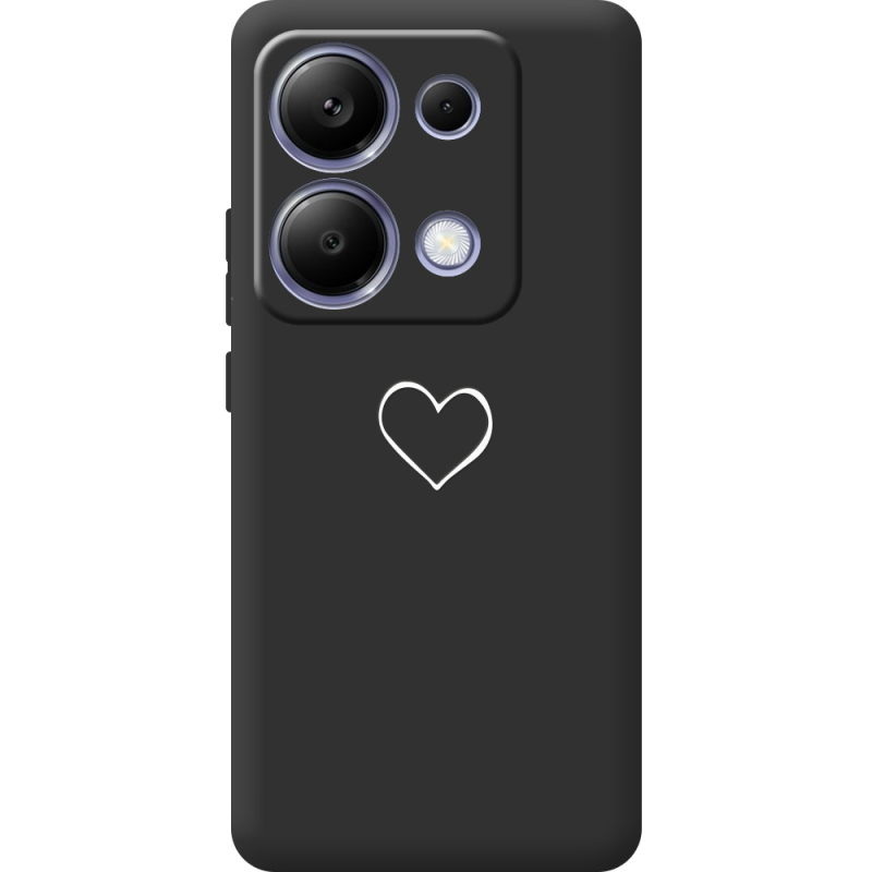 Черный чехол BoxFace Poco M6 Pro My Heart