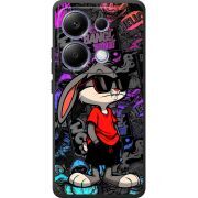 Черный чехол BoxFace Poco M6 Pro Малий вухань