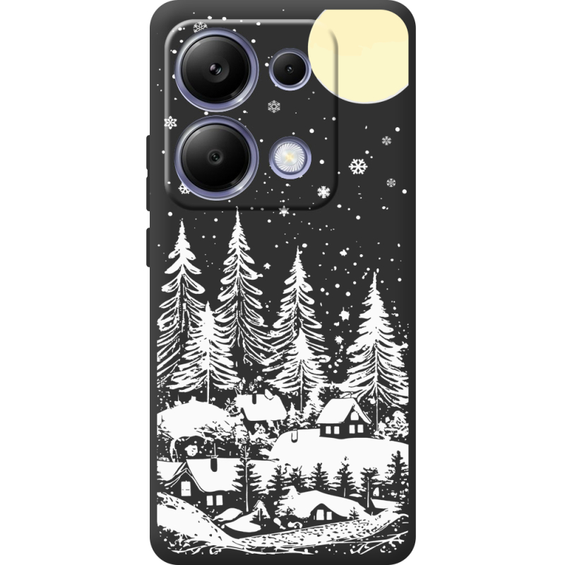 Черный чехол BoxFace Poco M6 Pro 