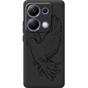 Черный чехол BoxFace Poco M6 Pro Dove