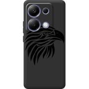 Черный чехол BoxFace Poco M6 Pro Eagle