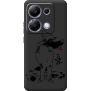 Черный чехол BoxFace Poco M6 Pro 