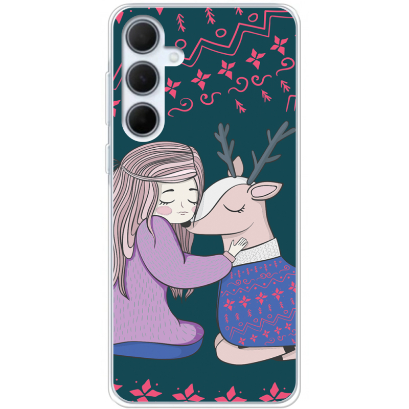 Чехол BoxFace Samsung Galaxy A35 5G (A356) Girl and deer