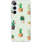 Чехол BoxFace Samsung Galaxy A35 5G (A356) L-green Cacti