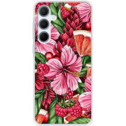 Чехол BoxFace Samsung Galaxy A35 5G (A356) Tropical Flowers
