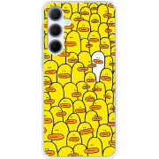 Чехол BoxFace Samsung Galaxy A35 5G (A356) Yellow Ducklings