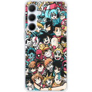 Чехол BoxFace Samsung Galaxy A35 5G (A356) Anime Stickers