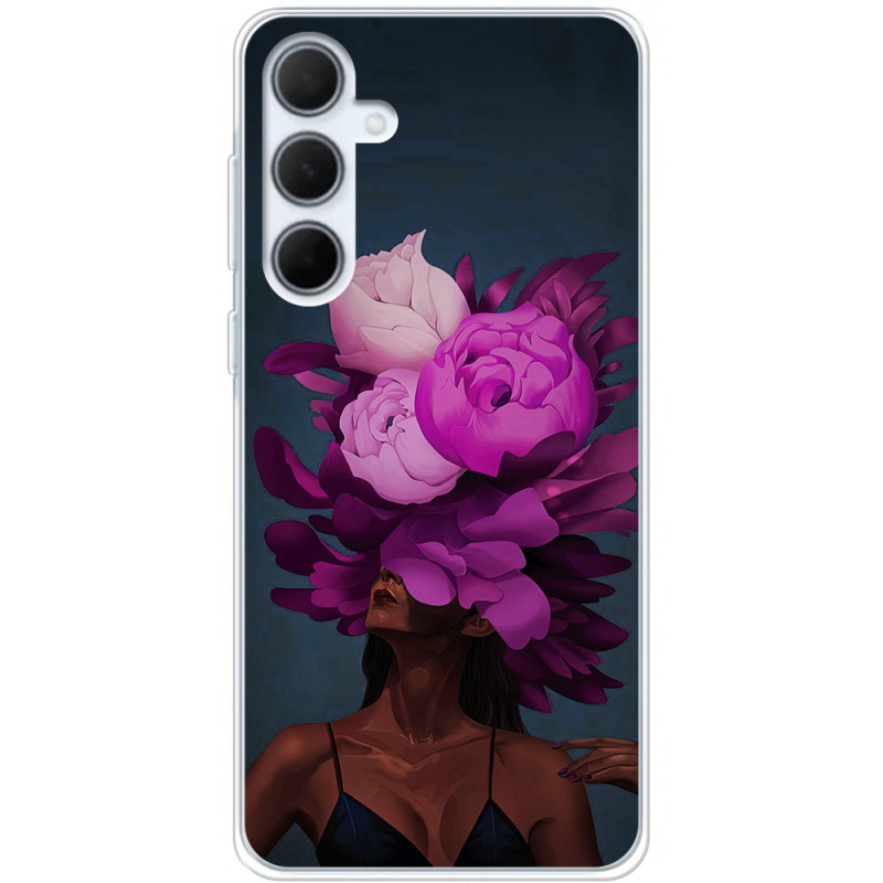 Чехол BoxFace Samsung Galaxy A35 5G (A356) Exquisite Purple Flowers