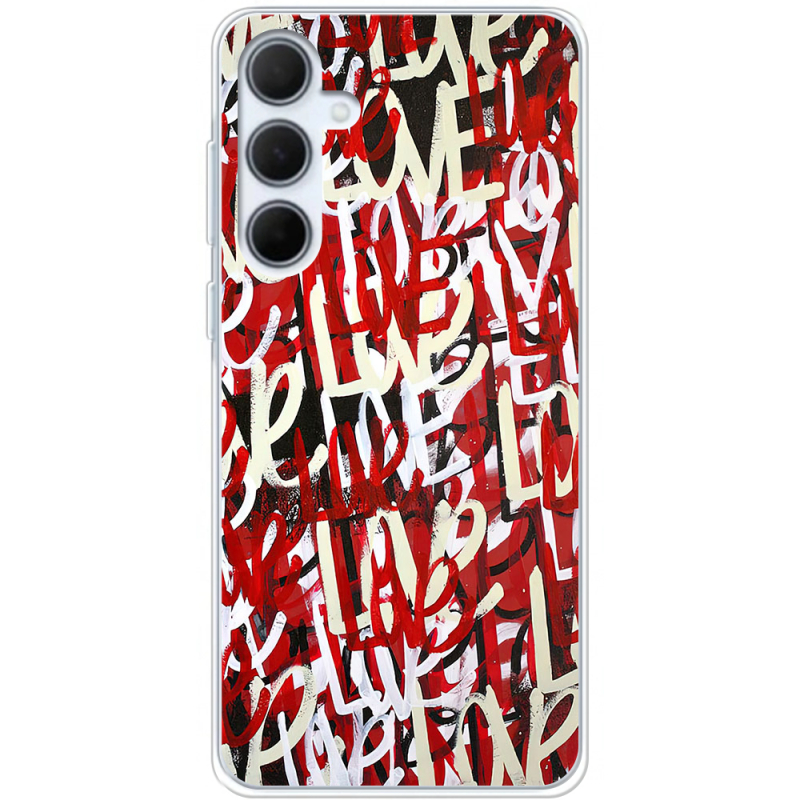 Чехол BoxFace Samsung Galaxy A35 5G (A356) Love Graffiti