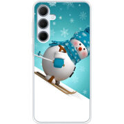 Чехол BoxFace Samsung Galaxy A35 5G (A356) Skier Snowman