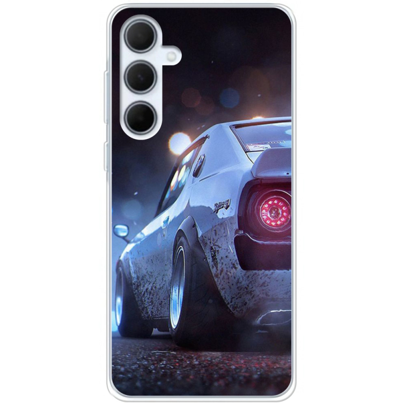 Чехол BoxFace Samsung Galaxy A35 5G (A356) Silver Car