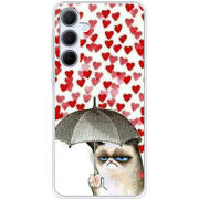 Чехол BoxFace Samsung Galaxy A35 5G (A356) Raining Hearts