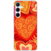 Чехол BoxFace Samsung Galaxy A35 5G (A356) Warm Hearts