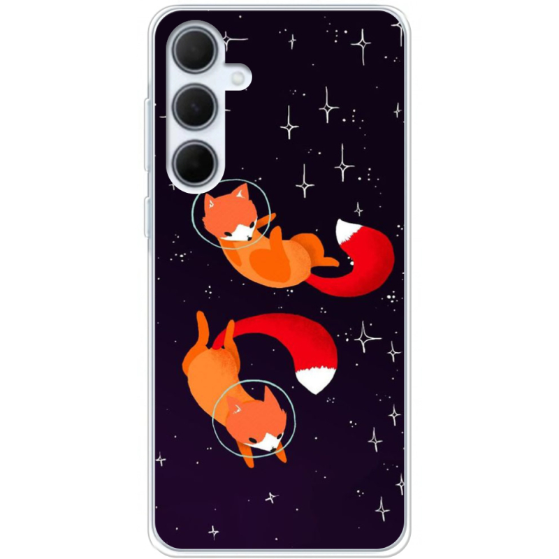 Чехол BoxFace Samsung Galaxy A35 5G (A356) Fox-Astronauts