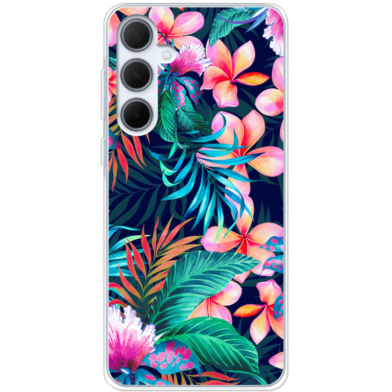 Чехол BoxFace Samsung Galaxy A35 5G (A356) flowers in the tropics