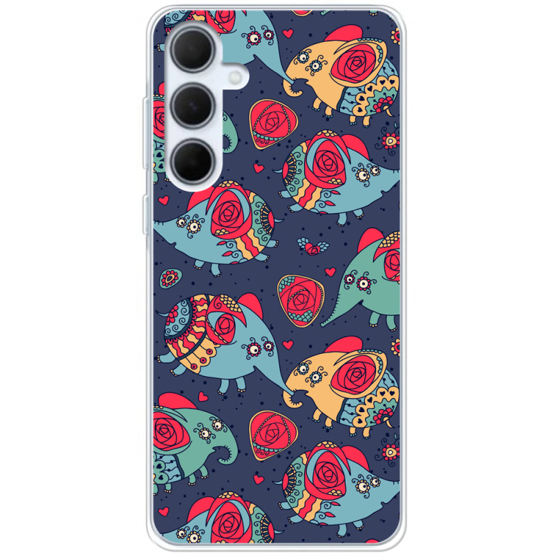 Чехол BoxFace Samsung Galaxy A35 5G (A356) Flying Elephants