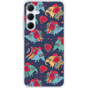 Чехол BoxFace Samsung Galaxy A35 5G (A356) Flying Elephants