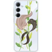 Прозрачный чехол BoxFace Samsung Galaxy A35 5G (A356) Cute Mermaid