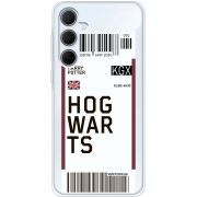 Прозрачный чехол BoxFace Samsung Galaxy A35 5G (A356) Ticket Hogwarts